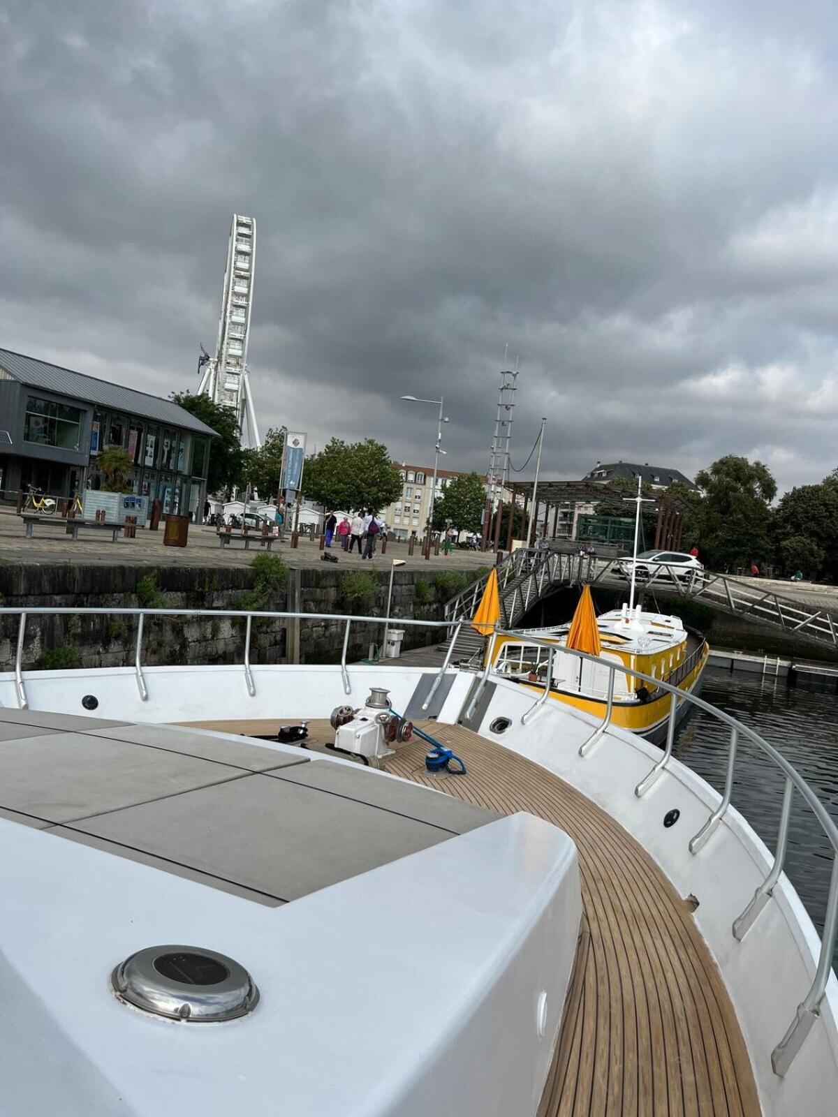 Yacht Aquamarina Vieux Port La Rochelle Hotel La Rochelle  Kültér fotó