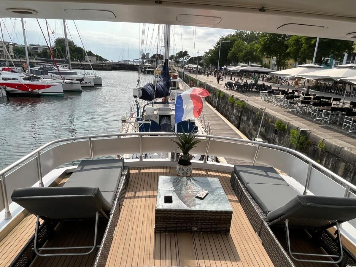 Yacht Aquamarina Vieux Port La Rochelle Hotel La Rochelle  Kültér fotó